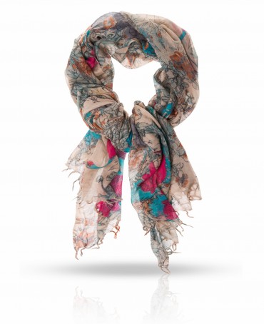 Палантин Женский W-CRANE/GOLD